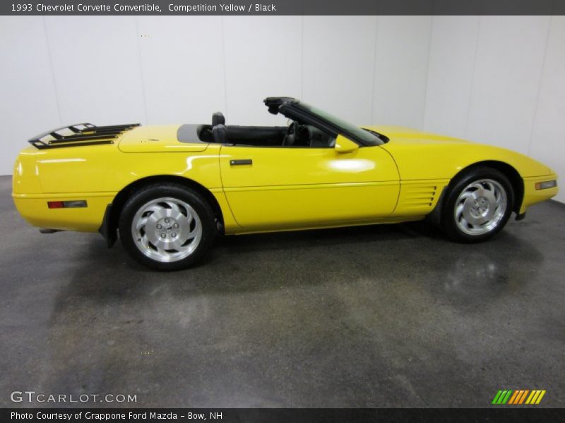  1993 Corvette Convertible Competition Yellow