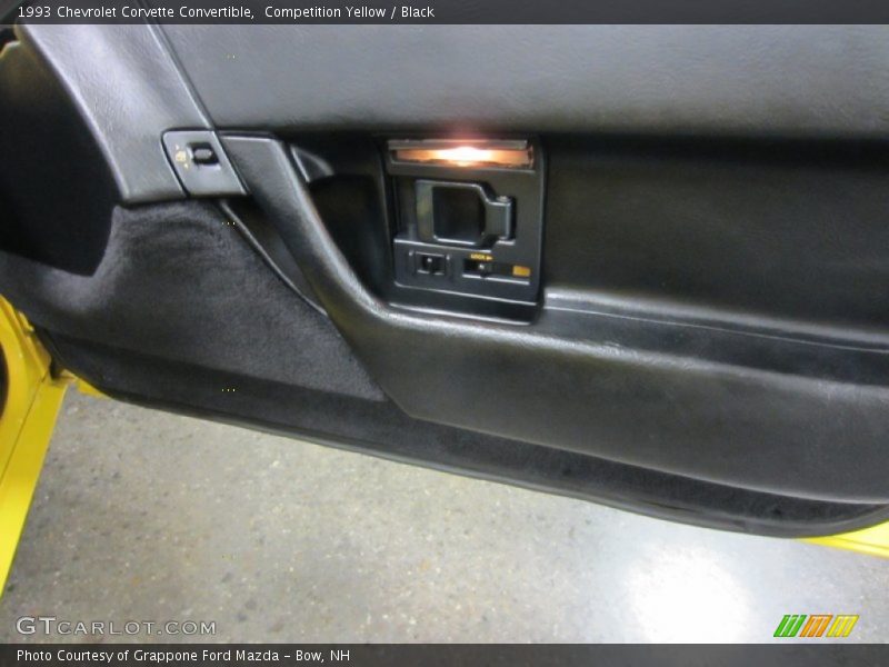 Competition Yellow / Black 1993 Chevrolet Corvette Convertible