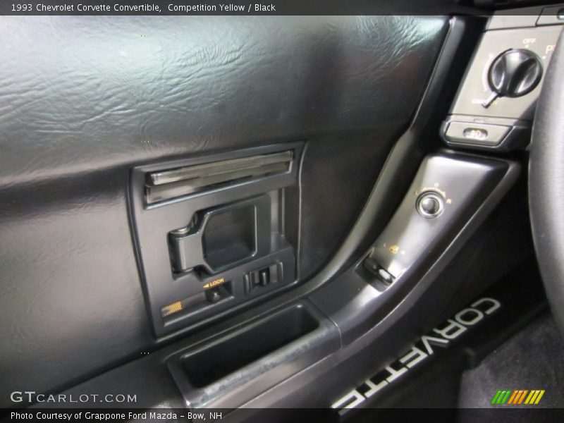 Controls of 1993 Corvette Convertible