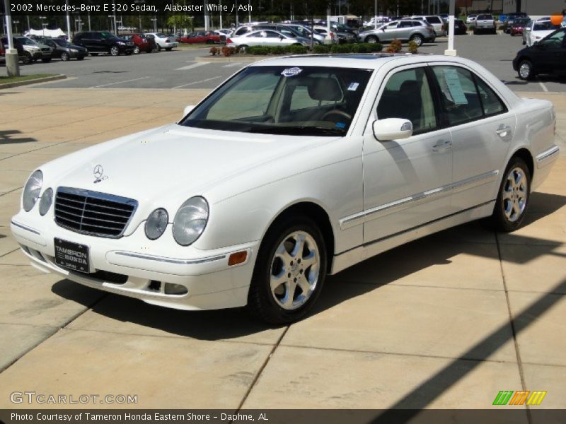 Alabaster White / Ash 2002 Mercedes-Benz E 320 Sedan
