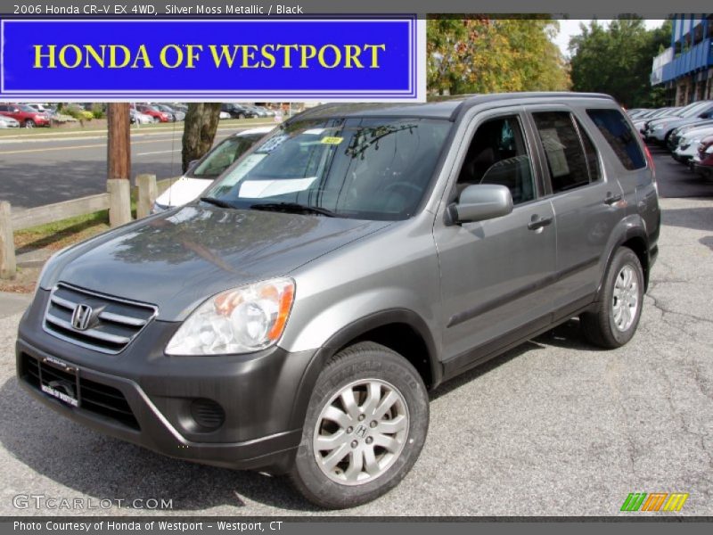 Silver Moss Metallic / Black 2006 Honda CR-V EX 4WD