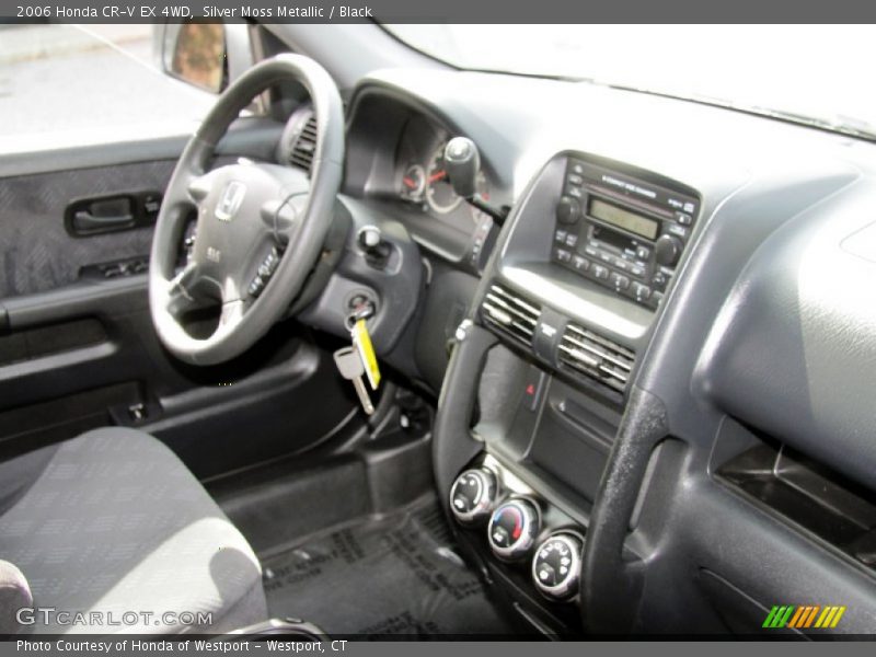 Silver Moss Metallic / Black 2006 Honda CR-V EX 4WD
