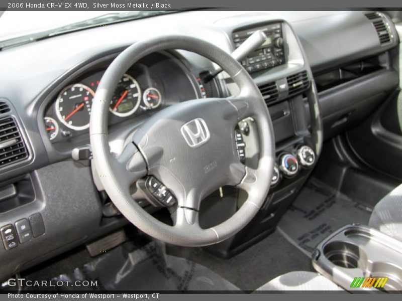 Silver Moss Metallic / Black 2006 Honda CR-V EX 4WD