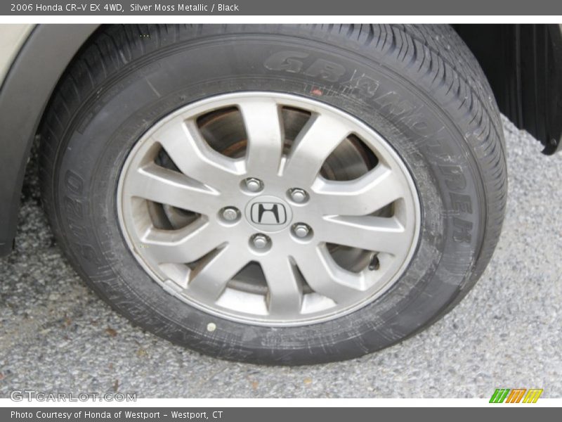 Silver Moss Metallic / Black 2006 Honda CR-V EX 4WD