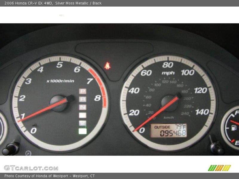 Silver Moss Metallic / Black 2006 Honda CR-V EX 4WD