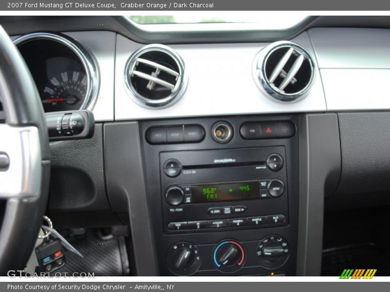 Grabber Orange / Dark Charcoal 2007 Ford Mustang GT Deluxe Coupe