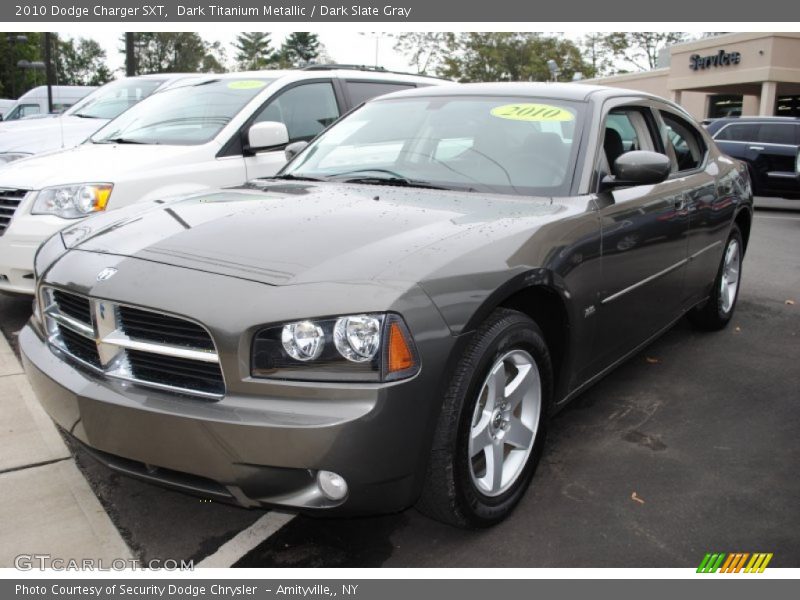 Dark Titanium Metallic / Dark Slate Gray 2010 Dodge Charger SXT
