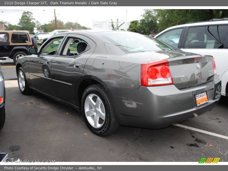 Dark Titanium Metallic / Dark Slate Gray 2010 Dodge Charger SXT