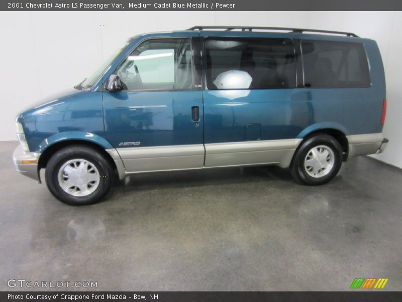  2001 Astro LS Passenger Van Medium Cadet Blue Metallic