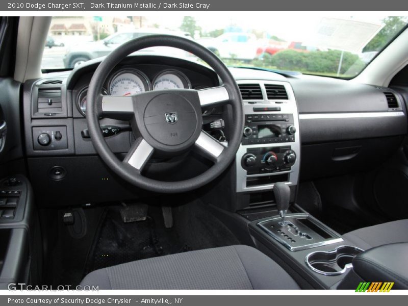 Dark Titanium Metallic / Dark Slate Gray 2010 Dodge Charger SXT