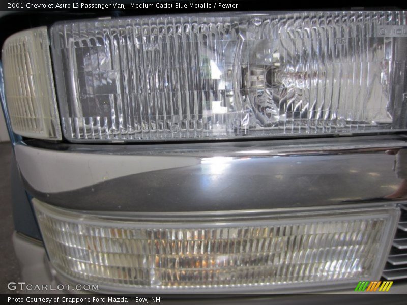 Medium Cadet Blue Metallic / Pewter 2001 Chevrolet Astro LS Passenger Van