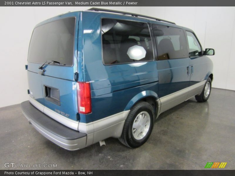  2001 Astro LS Passenger Van Medium Cadet Blue Metallic