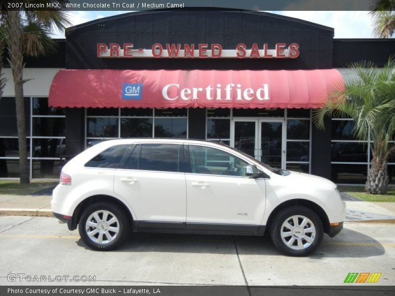 White Chocolate Tri Coat / Medium Camel 2007 Lincoln MKX