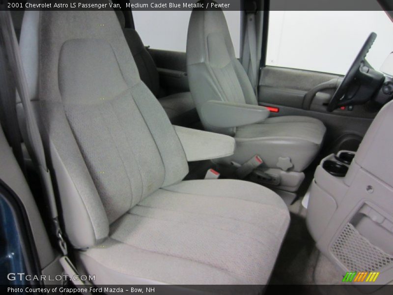 Medium Cadet Blue Metallic / Pewter 2001 Chevrolet Astro LS Passenger Van