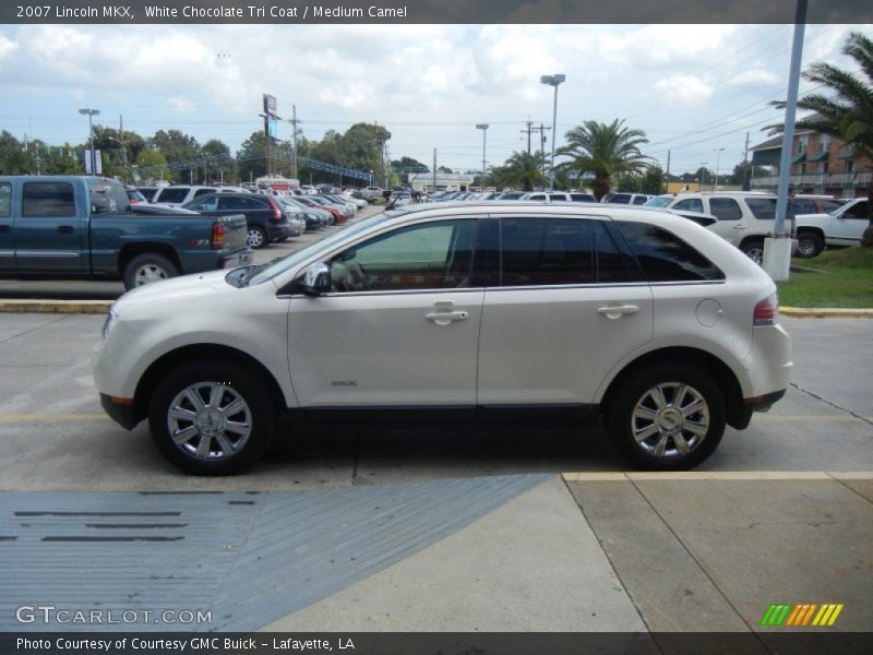 White Chocolate Tri Coat / Medium Camel 2007 Lincoln MKX