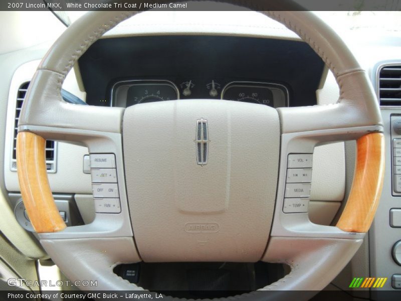 White Chocolate Tri Coat / Medium Camel 2007 Lincoln MKX