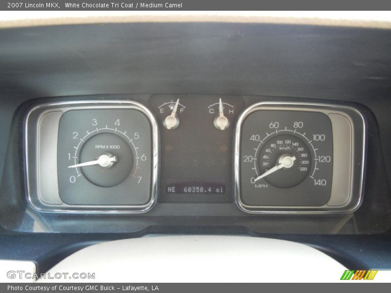 White Chocolate Tri Coat / Medium Camel 2007 Lincoln MKX