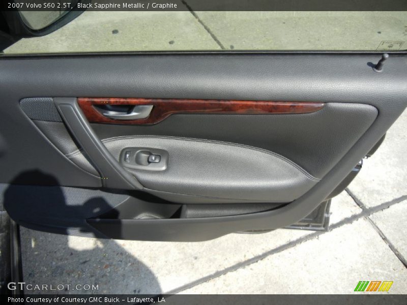 Black Sapphire Metallic / Graphite 2007 Volvo S60 2.5T