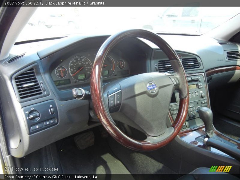 Black Sapphire Metallic / Graphite 2007 Volvo S60 2.5T