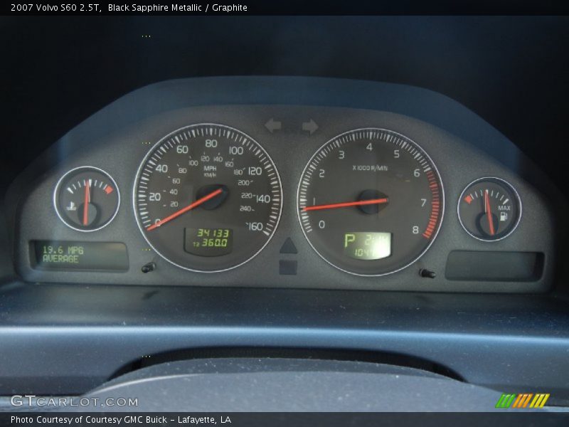 Black Sapphire Metallic / Graphite 2007 Volvo S60 2.5T