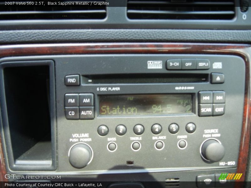 Black Sapphire Metallic / Graphite 2007 Volvo S60 2.5T