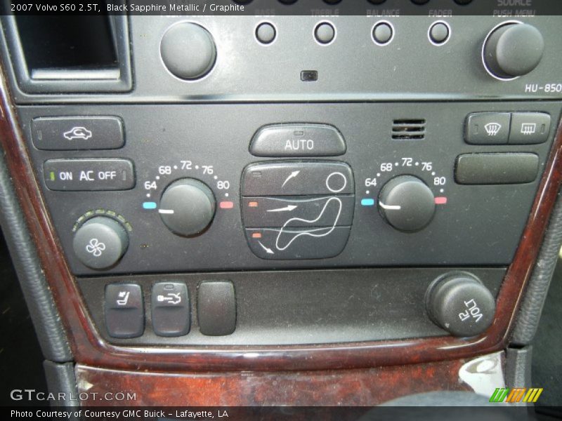 Black Sapphire Metallic / Graphite 2007 Volvo S60 2.5T