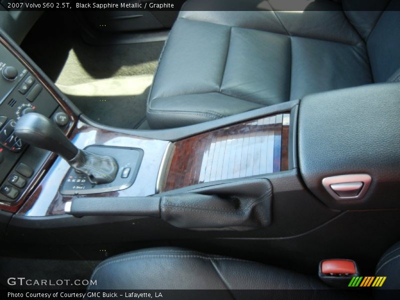 Black Sapphire Metallic / Graphite 2007 Volvo S60 2.5T