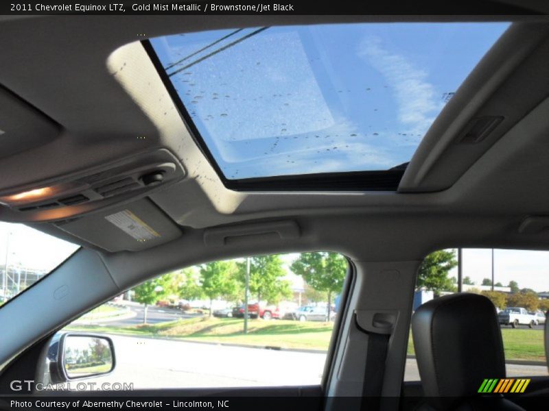 Gold Mist Metallic / Brownstone/Jet Black 2011 Chevrolet Equinox LTZ