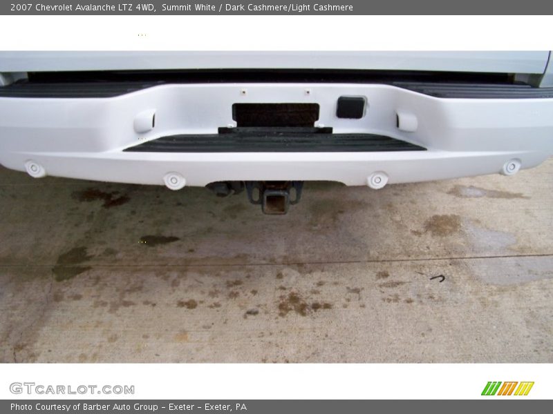 Summit White / Dark Cashmere/Light Cashmere 2007 Chevrolet Avalanche LTZ 4WD