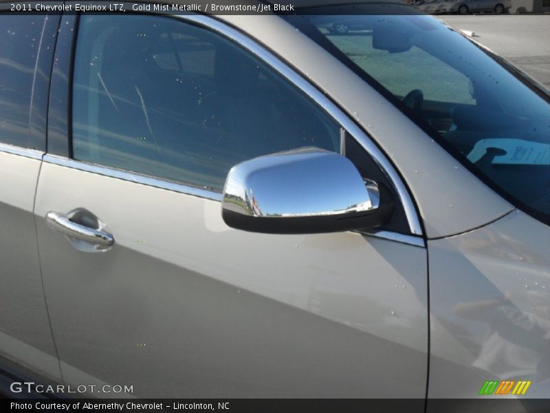 Gold Mist Metallic / Brownstone/Jet Black 2011 Chevrolet Equinox LTZ