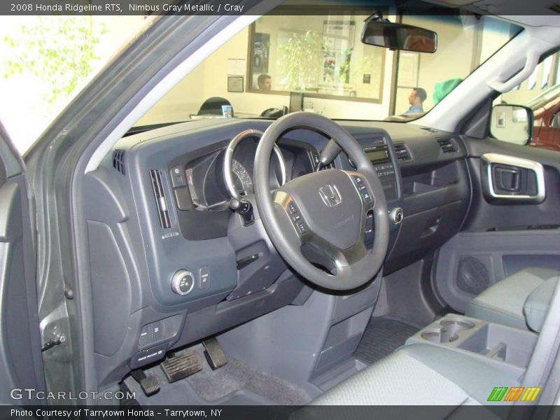 Nimbus Gray Metallic / Gray 2008 Honda Ridgeline RTS