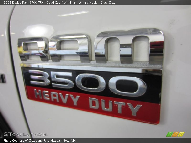  2008 Ram 3500 TRX4 Quad Cab 4x4 Logo