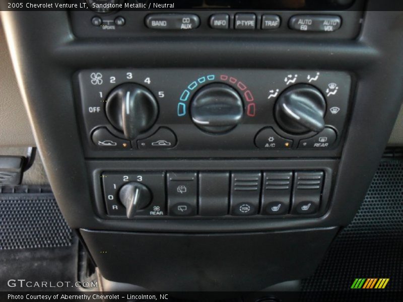 Controls of 2005 Venture LT