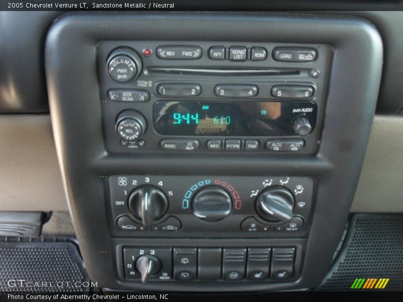 Audio System of 2005 Venture LT