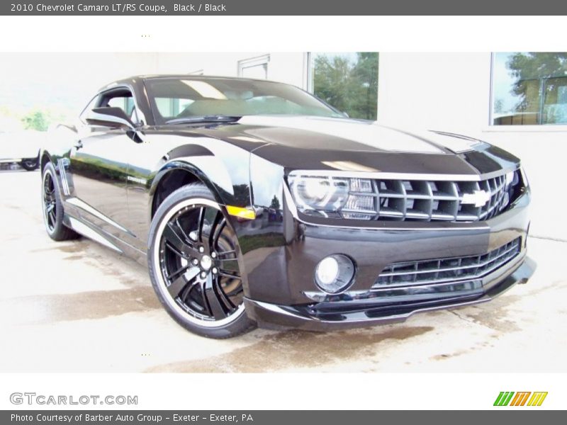 Black / Black 2010 Chevrolet Camaro LT/RS Coupe