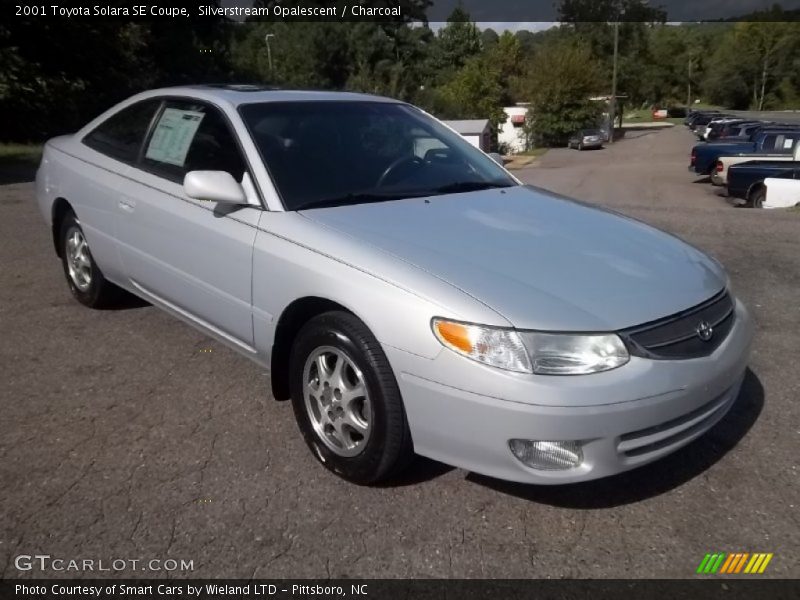Silverstream Opalescent / Charcoal 2001 Toyota Solara SE Coupe