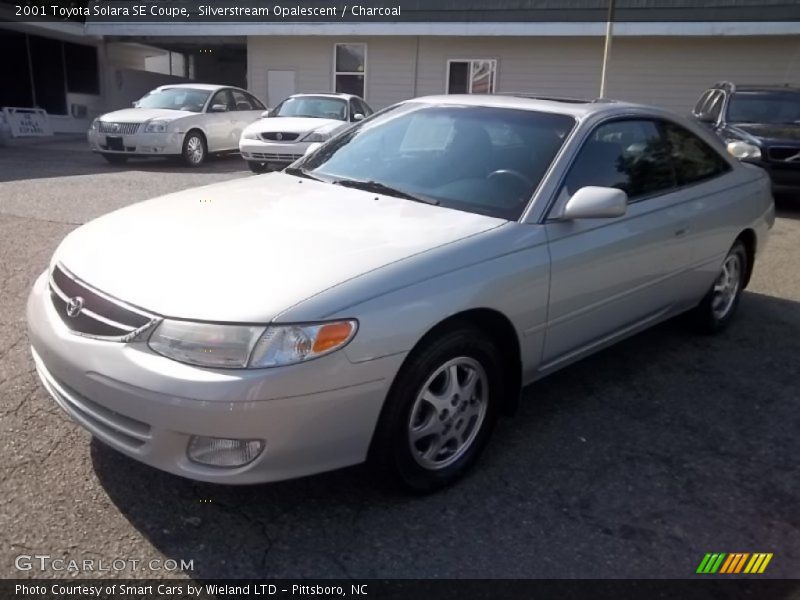 Silverstream Opalescent / Charcoal 2001 Toyota Solara SE Coupe