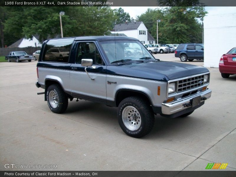  1988 Bronco II XLT 4x4 Dark Shadow Blue Metallic