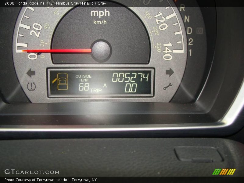 Nimbus Gray Metallic / Gray 2008 Honda Ridgeline RTS