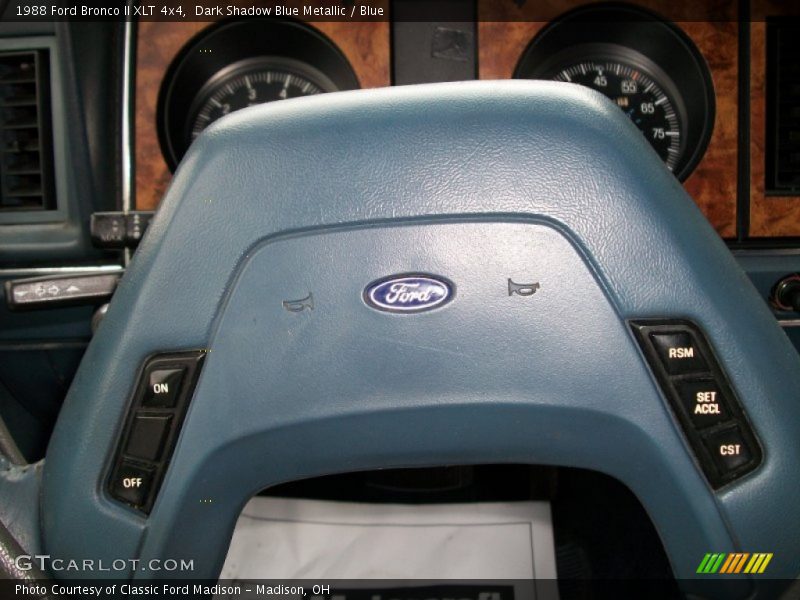 Controls of 1988 Bronco II XLT 4x4