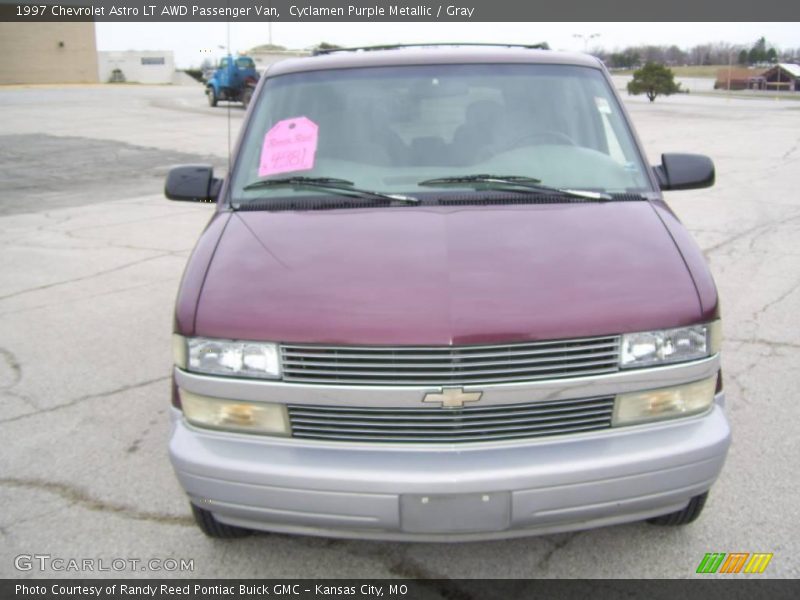 Cyclamen Purple Metallic / Gray 1997 Chevrolet Astro LT AWD Passenger Van