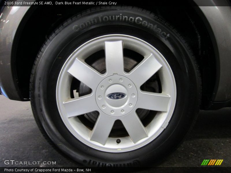 Dark Blue Pearl Metallic / Shale Grey 2006 Ford Freestyle SE AWD