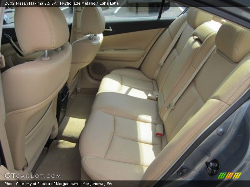 Mystic Jade Metallic / Caffe Latte 2009 Nissan Maxima 3.5 SV