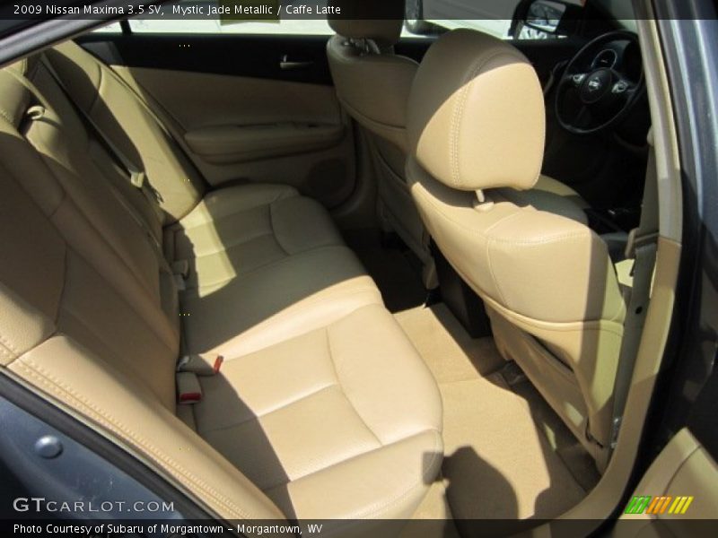 Mystic Jade Metallic / Caffe Latte 2009 Nissan Maxima 3.5 SV