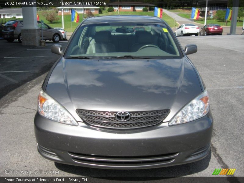 Phantom Gray Pearl / Stone 2002 Toyota Camry XLE V6