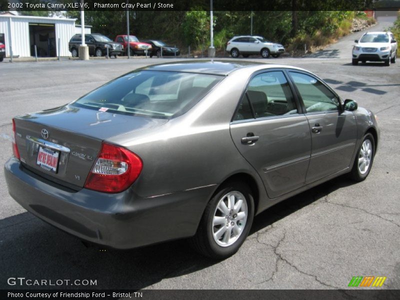 Phantom Gray Pearl / Stone 2002 Toyota Camry XLE V6