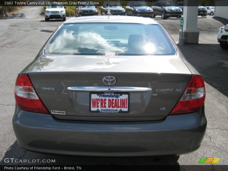 Phantom Gray Pearl / Stone 2002 Toyota Camry XLE V6