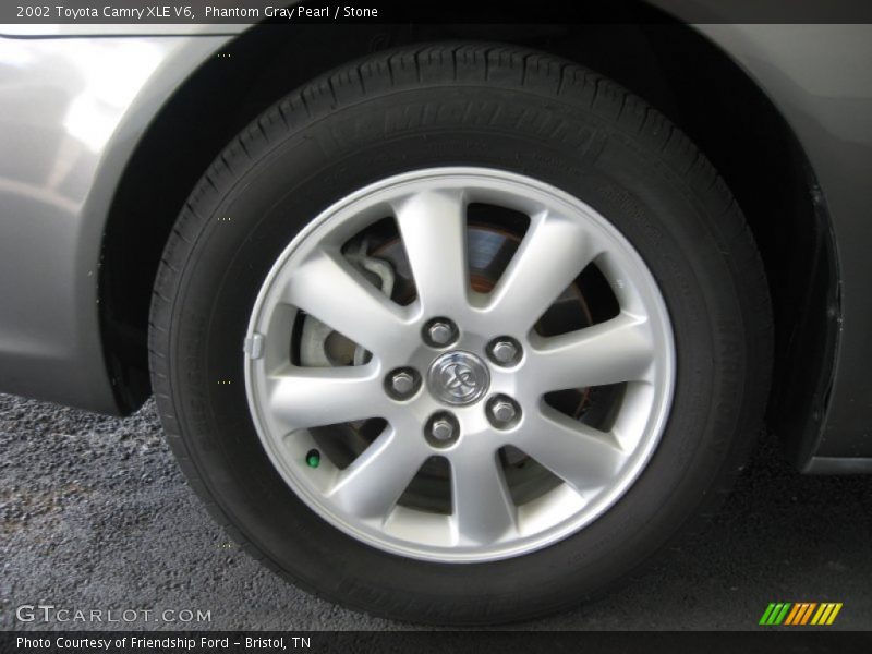 Phantom Gray Pearl / Stone 2002 Toyota Camry XLE V6