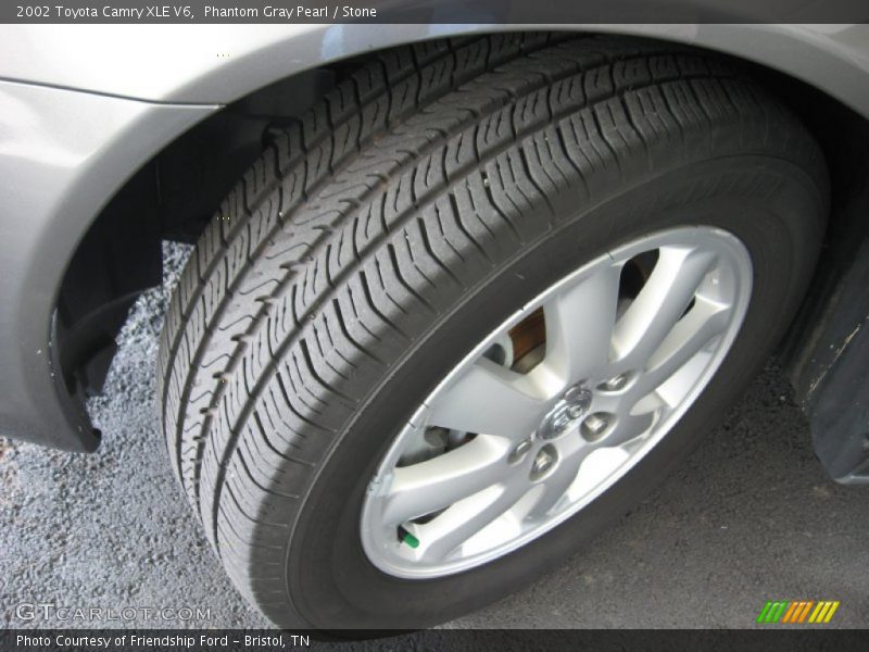 Phantom Gray Pearl / Stone 2002 Toyota Camry XLE V6