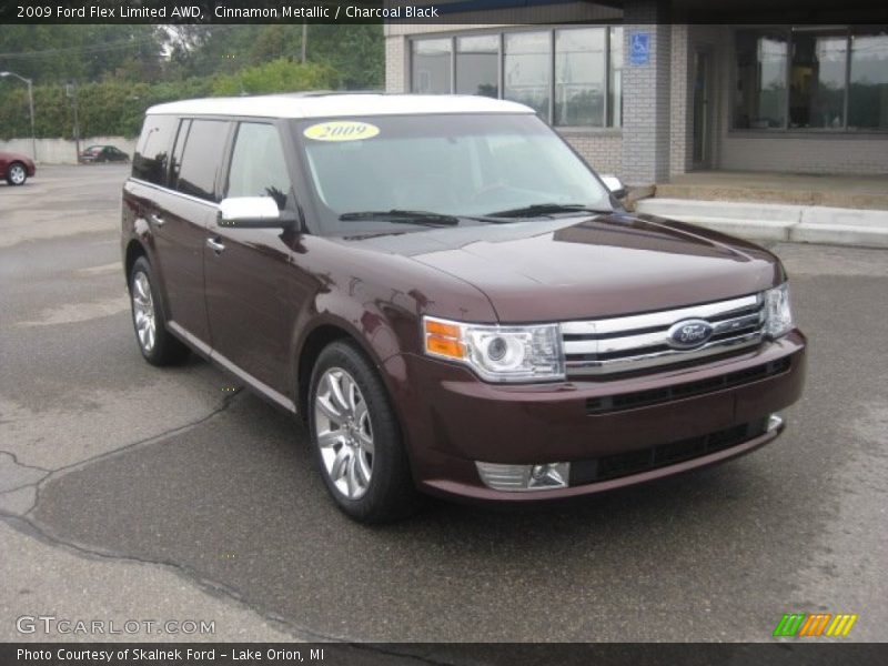 Cinnamon Metallic / Charcoal Black 2009 Ford Flex Limited AWD